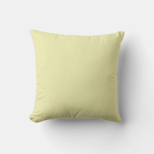 Wax Yellow Solid Color Cushion