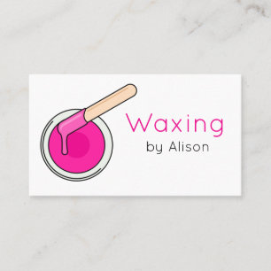 Waxing Business Card