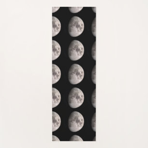 Waxing gibbous moon phase NASA images  Yoga Mat
