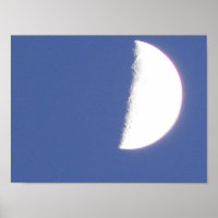 Waxing Moon Photograph