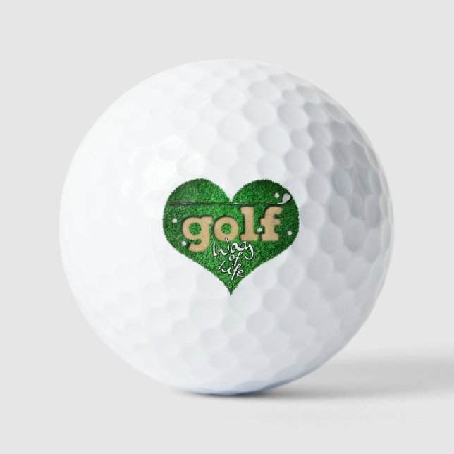 Way of Life Golf Balls (Front)