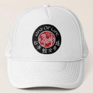 Way Of Life Shotokan Dark Logo Trucker Cap