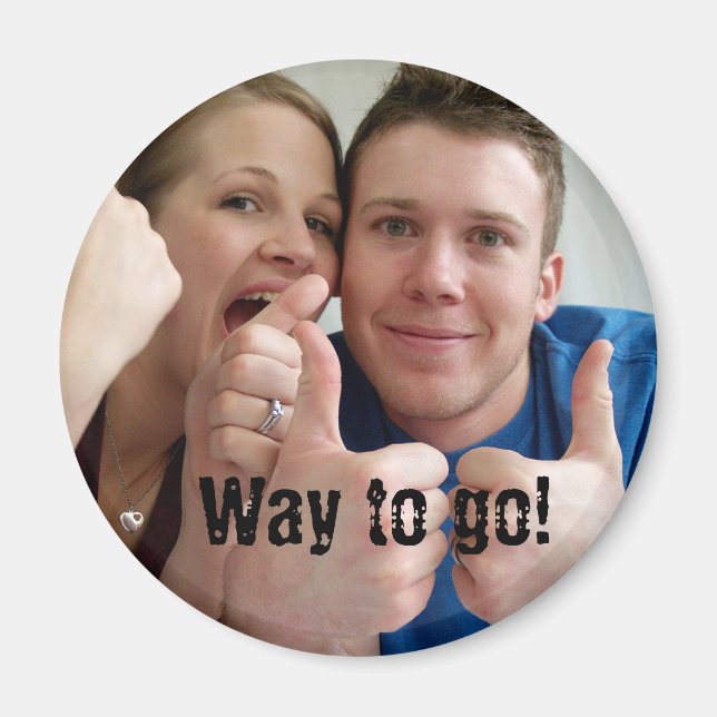 Way to go! magnet (Front)