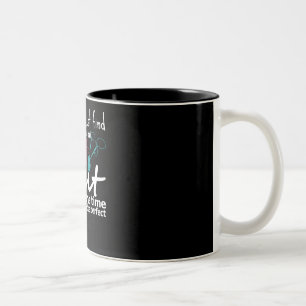 Way To Read Knit My Life Would Be Perfect Two-Tone Coffee Mug