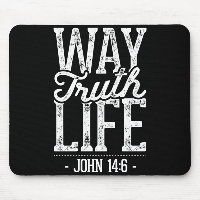 Way Truth Life Mouse Pad (Front)