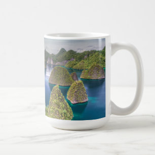 Wayag Island landscape, Indonesia Coffee Mug
