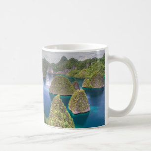 Wayag Island landscape, Indonesia Coffee Mug