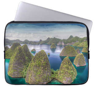 Wayag Island landscape, Indonesia Laptop Sleeve