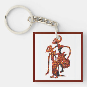 Wayang in Batik III Key Ring