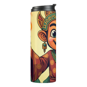Wayang Javanese Thermal Tumbler