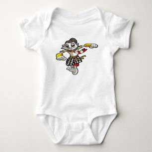 wayang puppet kids baby bodysuit