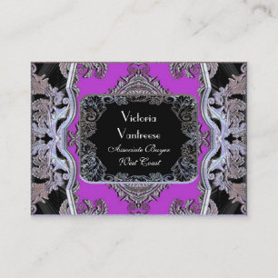 Wayde Hill Passion Elegant Professional Business Card
