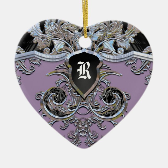 Waydhill Merci Victorian Ceramic Tree Decoration (Front)