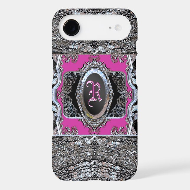 Waydkleine Lola Baroque Monogram Case-Mate Samsung Galaxy Case (Back)
