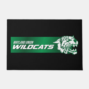 Wayland Union Wildcats #2 Doormat