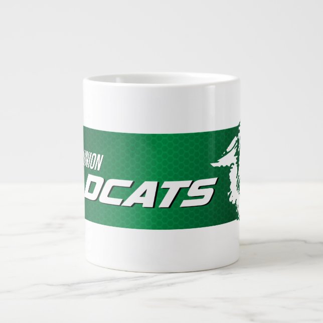 Wayland Union Wildcats #2 Large Coffee Mug (Front)