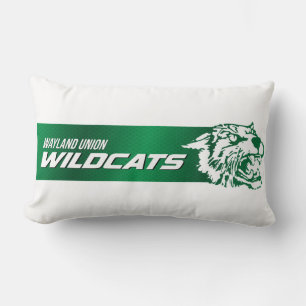 Wayland Union Wildcats #2 Lumbar Cushion
