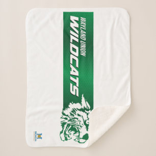 Wayland Union Wildcats #2 Sherpa Blanket