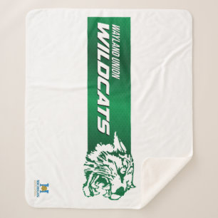 Wayland Union Wildcats #2 Sherpa Blanket