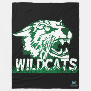 Wayland Union Wildcats #4 Fleece Blanket