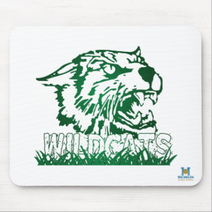 Wayland Union Wildcats #4 Mouse Pad
