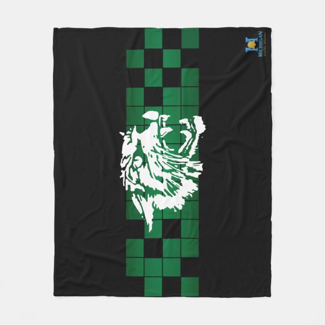 Wayland Union Wildcats #5 Fleece Blanket (Front)