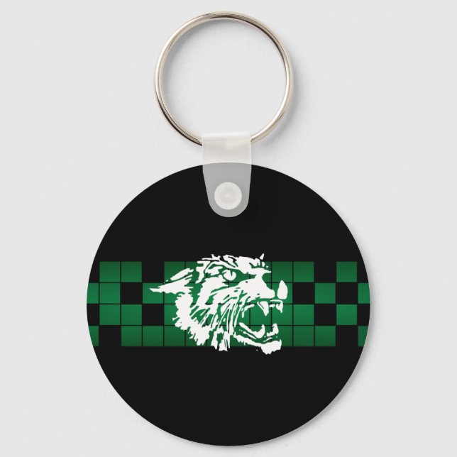 Wayland Union Wildcats #5 Key Ring (Front)
