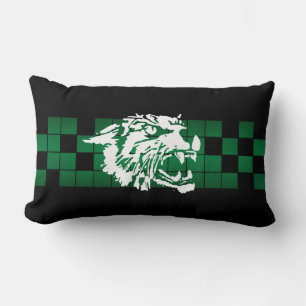 Wayland Union Wildcats #5 Lumbar Cushion