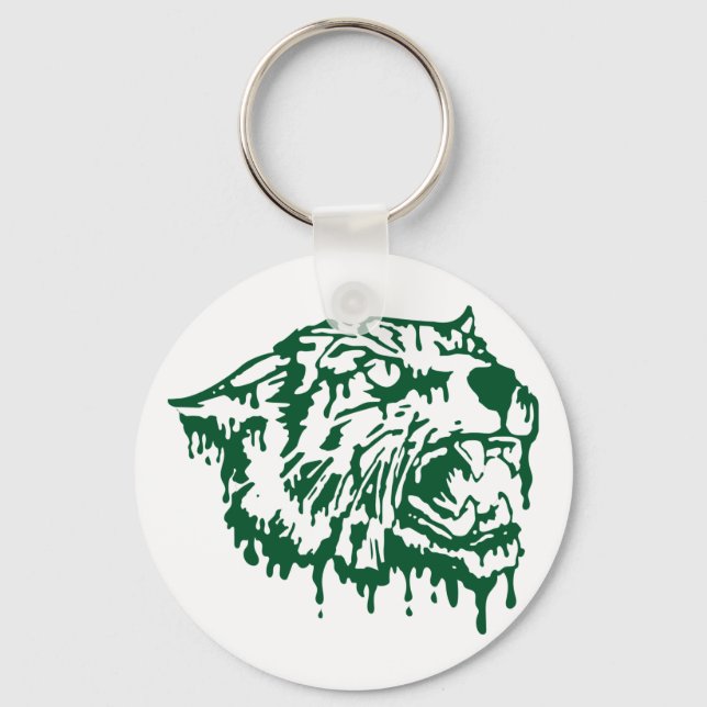 Wayland Union Wildcats #6 Key Ring (Front)