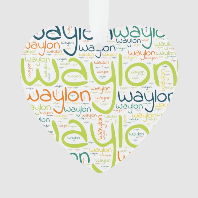 Waylon Ornament (Front)