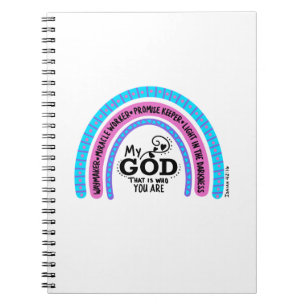 Waymaker Miracle Worker My God That Is Who You Are Notebook