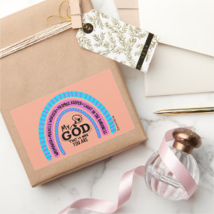 Waymaker Miracle Worker My God That Is Who You Are Rectangular Sticker