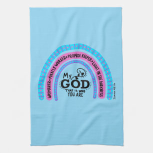Waymaker Miracle Worker My God That Is Who You Are Tea Towel