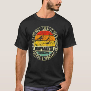 Waymaker Miracle Worker Promise Keeper Christian T-Shirt