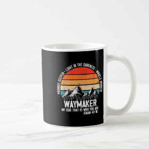 Waymaker My God That Who You Are Isaiah Bible Vers Coffee Mug