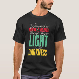 Waymaker Promise Keeper Miracle Worker Christian F T-Shirt