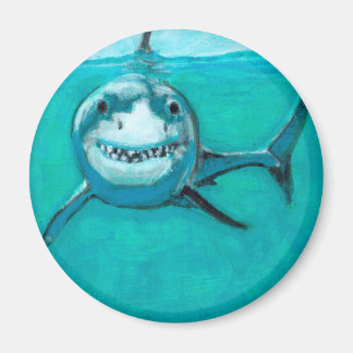 "Wayne" The Great White Shark Magnet