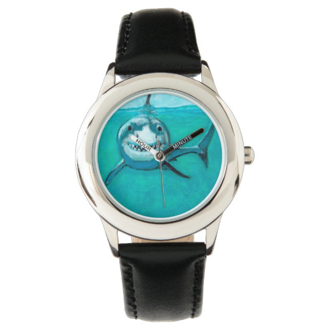 "Wayne" The Great White Shark Watch (Front)