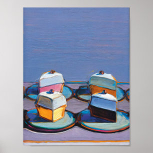 wayne thiebaud - meringue mix 1999 poster