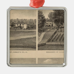Waynesboro, Augusta County Metal Tree Decoration