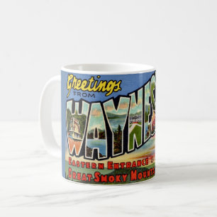 Waynesville Great Smoky Mountains Coffee Mug