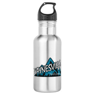 Waynesville North Carolina Mountains 532 Ml Water Bottle
