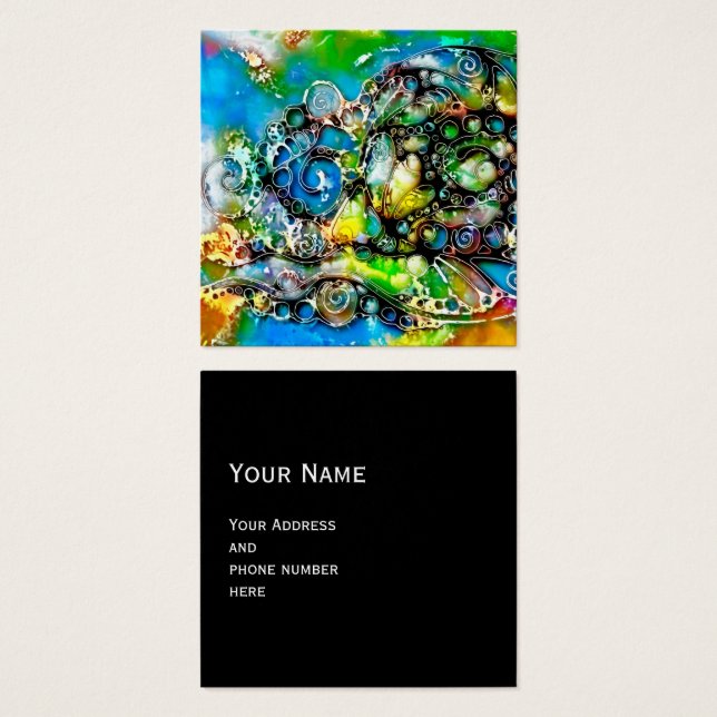 Ways Of Life - Neurographic Art 7 (Front & Back)