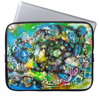 Ways Of Life - Neurographic Art 7 Laptop Sleeve