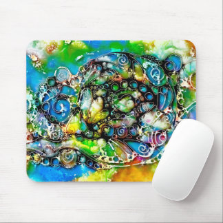 Ways Of Life - Neurographic Art 7 Mouse Pad