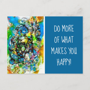 Ways Of Life - Neurographic Art 7 Postcard