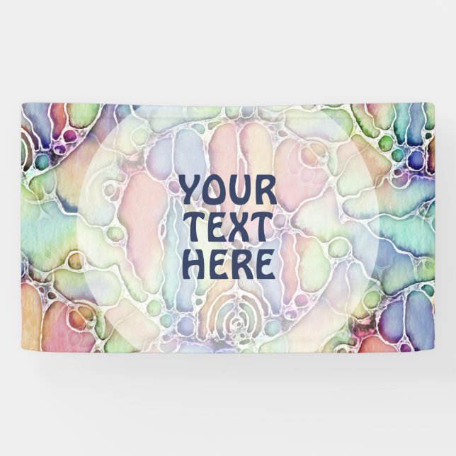 Ways Of Life - Neurographic Art Pattern 1 Banner (Horizontal)