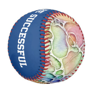 Ways Of Life - Neurographic Art Pattern 1 Baseball