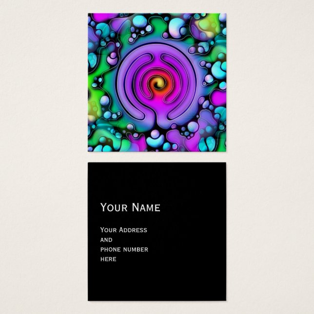 Ways Of Life - Neurographic Art Pattern 2 (Front & Back)