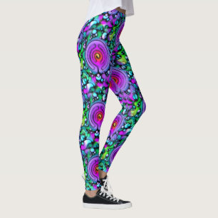 Ways Of Life - Neurographic Art Pattern 2 Leggings